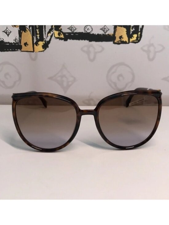 Fendi FF0432/G/S 086QR Round Sunglasses – Havana / Brown Gradient – 59mm main image 8